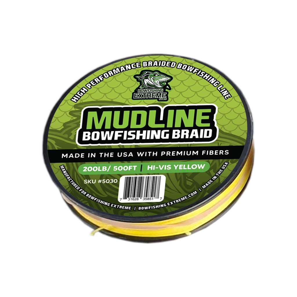 MUDLINE BOWFISHING LINE 200LB MEGAMOUTH BOWFISHIGN LINE 500'