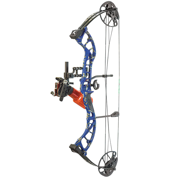 PSE D3 BLUE Bowfishing Compound Bow REEL REST FINGERS FREE SHIP 