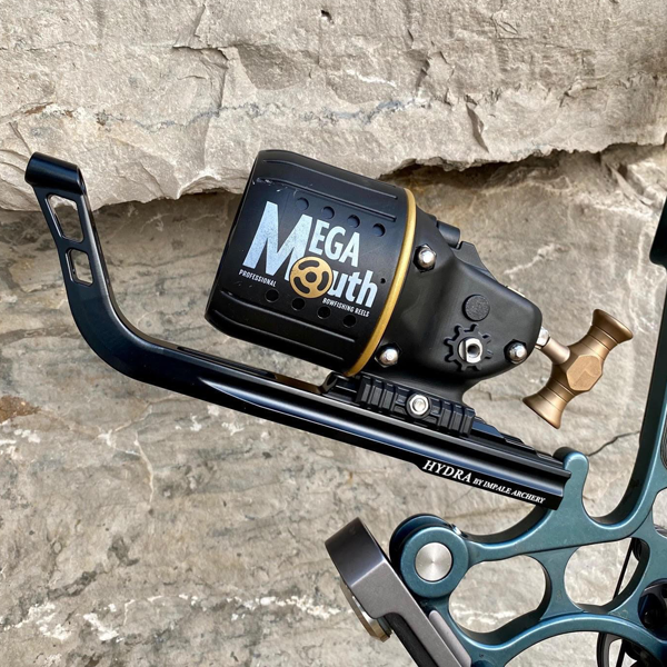New Bowfishing Rig: Elite Sling Bow + Mega Mouth Bowfishing Reel